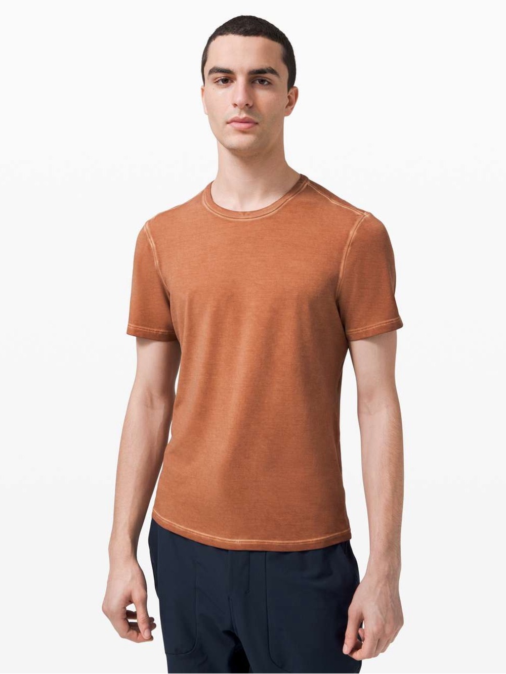 lululemon Men’s 5 Year Basic Tee Sable Sun Wash Size Large